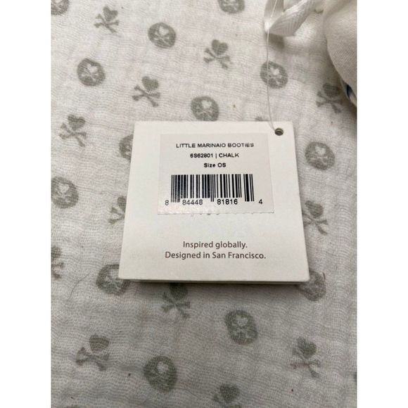 Tea Collection Sailboat Baby Booties - Picture 3 of 3